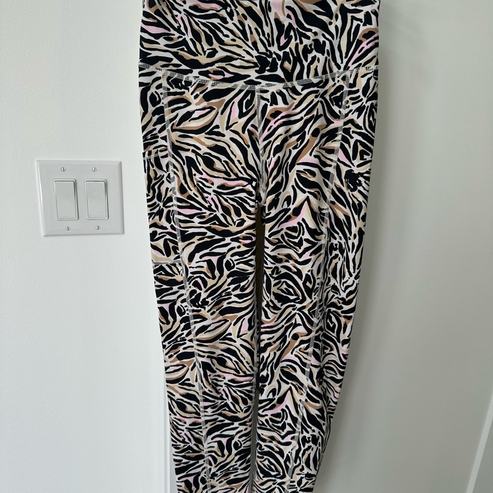 Lilly Pulitzer Luxletic Weekender High-Rise Midi Leggings XS